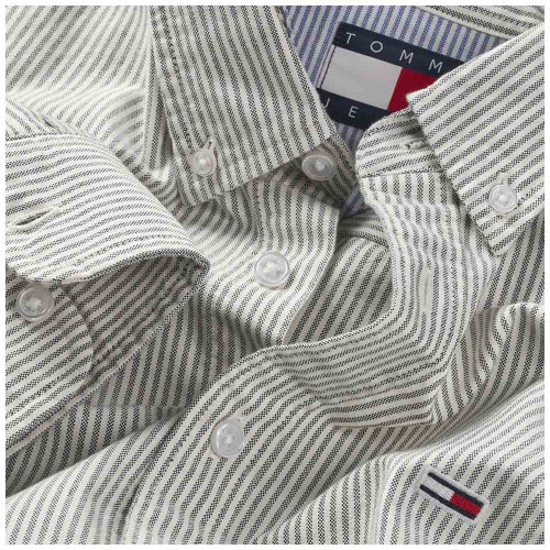 Tommy Hilfiger Ανδρικό πουκάμισο Slim Stripe Oxford Shirt